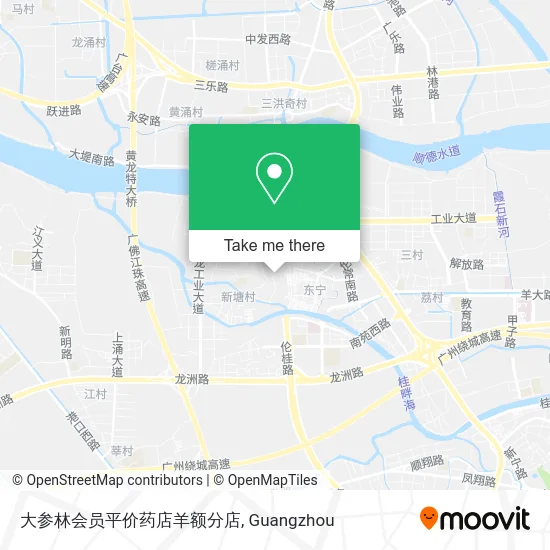 大参林会员平价药店羊额分店 map