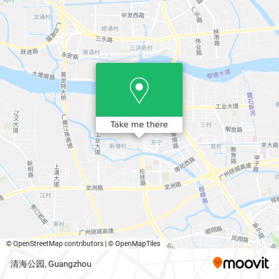清海公园 map