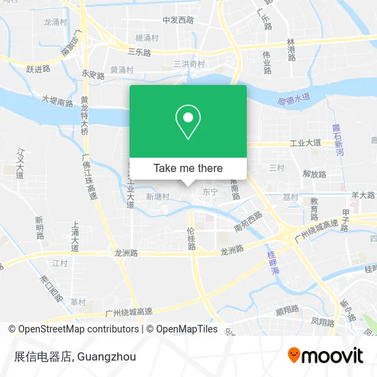展信电器店 map