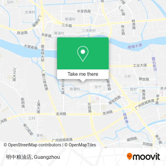 明中粮油店 map