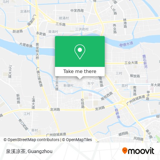 泉溪凉茶 map