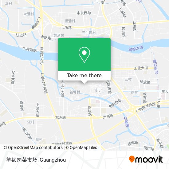 羊额肉菜市场 map