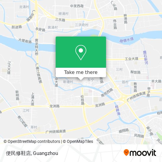 便民修鞋店 map