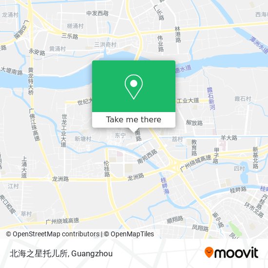 北海之星托儿所 map