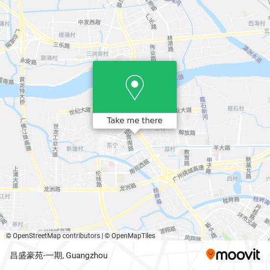 昌盛豪苑-一期 map