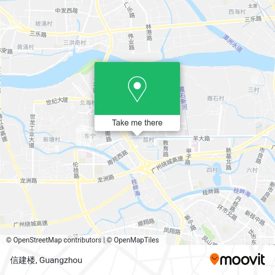 信建楼 map