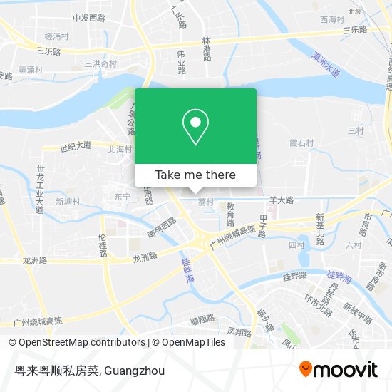 粤来粤顺私房菜 map