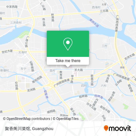 聚香阁川菜馆 map