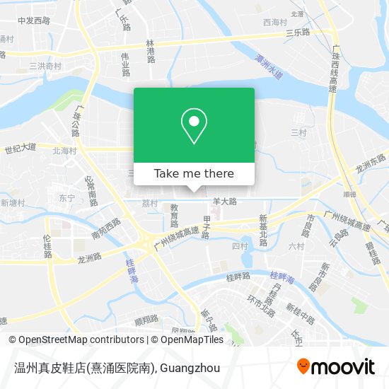 温州真皮鞋店(熹涌医院南) map
