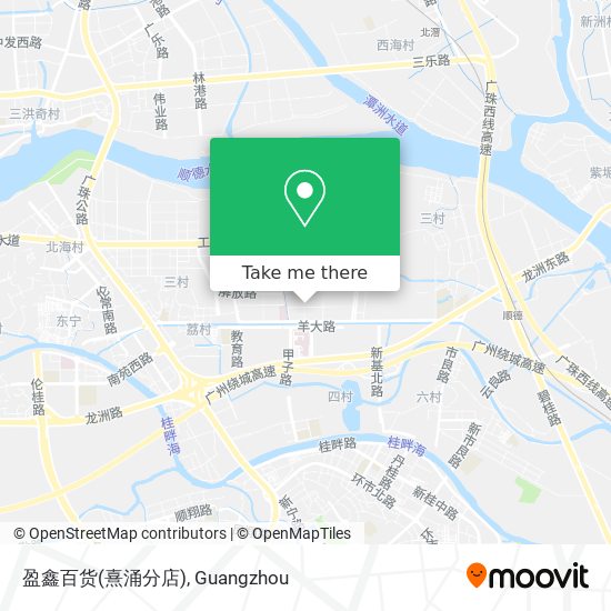 盈鑫百货(熹涌分店) map