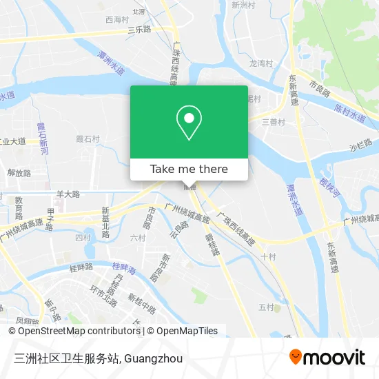 三洲社区卫生服务站 map