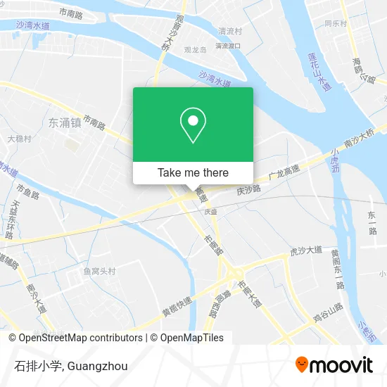 石排小学 map