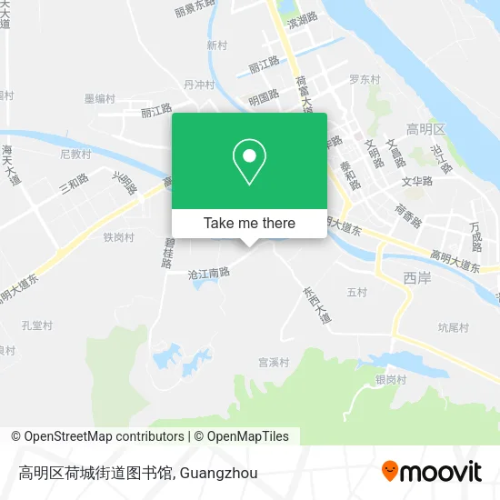 高明区荷城街道图书馆 map