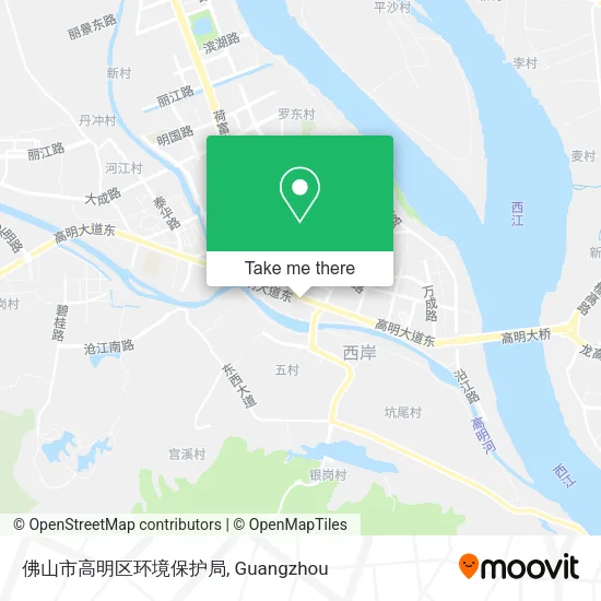 佛山市高明区环境保护局 map