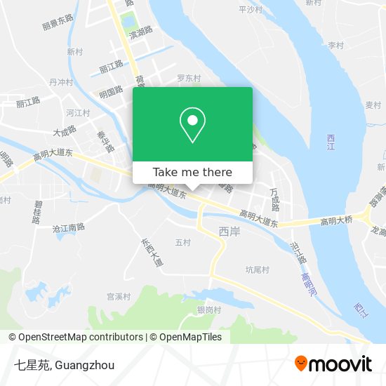 七星苑 map