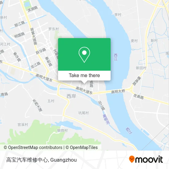 高宝汽车维修中心 map