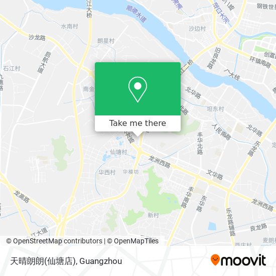 天晴朗朗(仙塘店) map