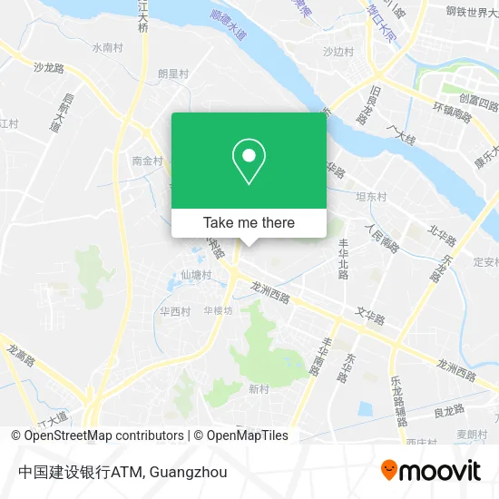 中国建设银行ATM map