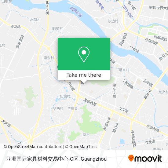 亚洲国际家具材料交易中心-C区 map