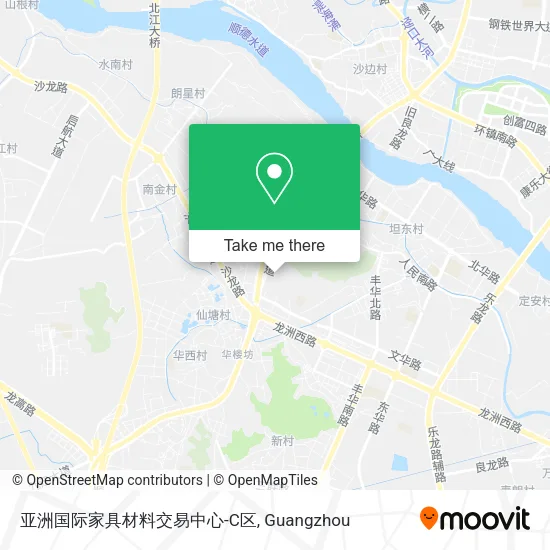 亚洲国际家具材料交易中心-C区 map