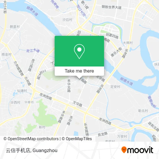 云信手机店 map