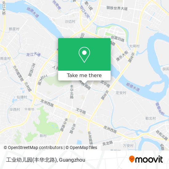 工业幼儿园(丰华北路) map