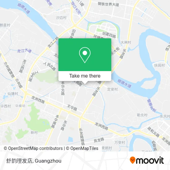 舒韵理发店 map