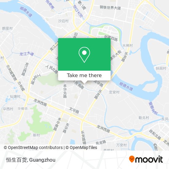 恒生百货 map