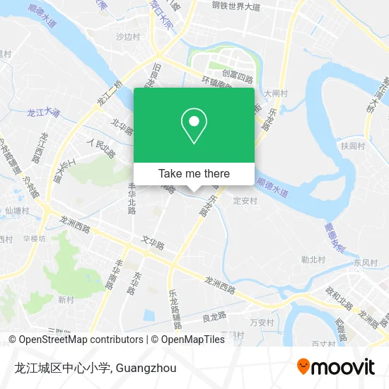 龙江城区中心小学 map