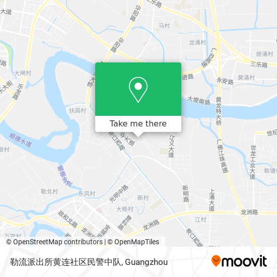 勒流派出所黄连社区民警中队 map