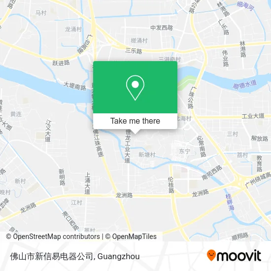 佛山市新信易电器公司 map