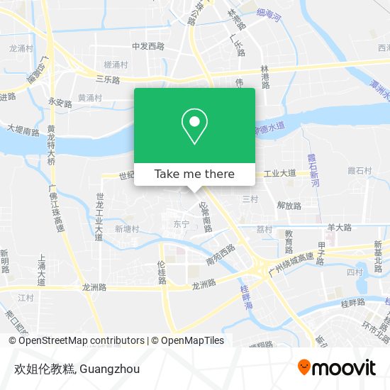 欢姐伦教糕 map