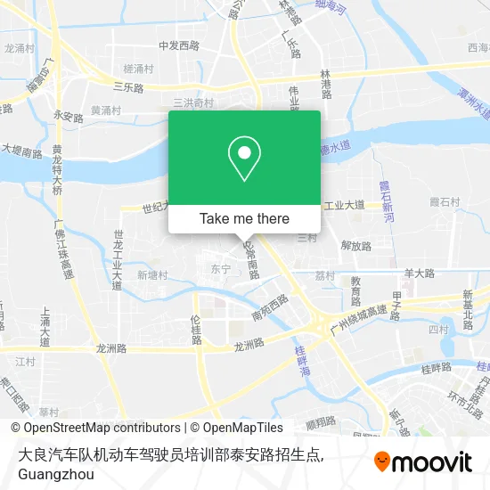 大良汽车队机动车驾驶员培训部泰安路招生点 map