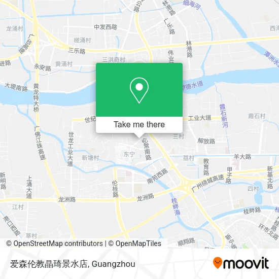 爱森伦教晶琦景水店 map