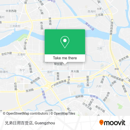 兄弟日用百货店 map