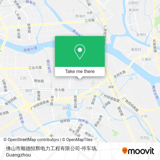 佛山市顺德恒辉电力工程有限公司-停车场 map