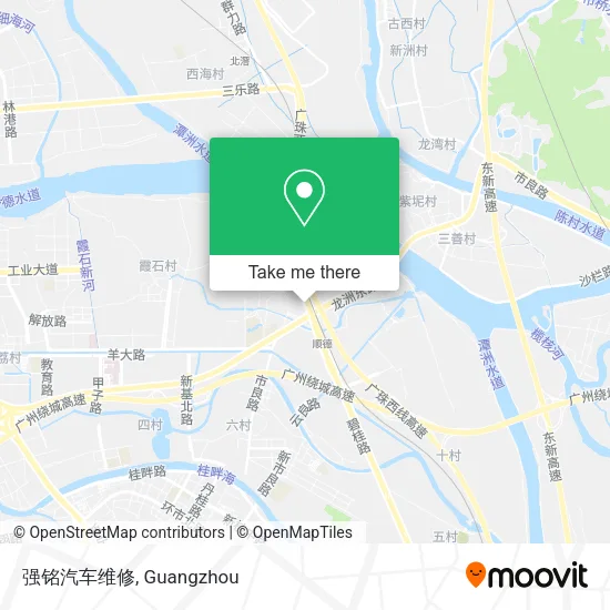 强铭汽车维修 map
