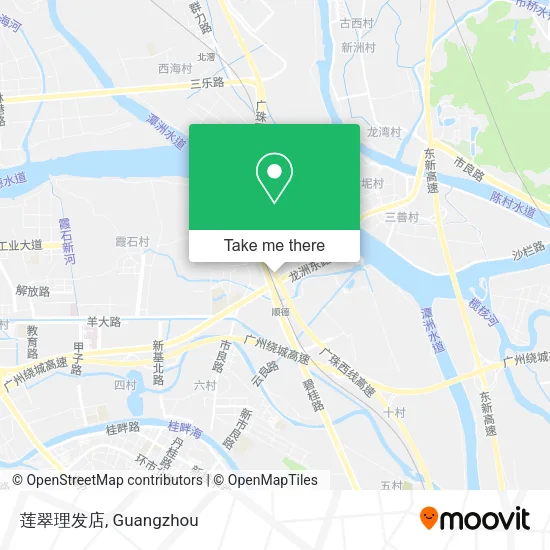 莲翠理发店 map