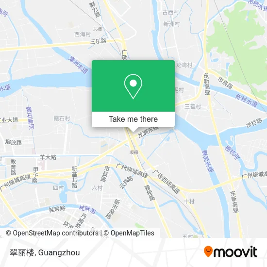 翠丽楼 map