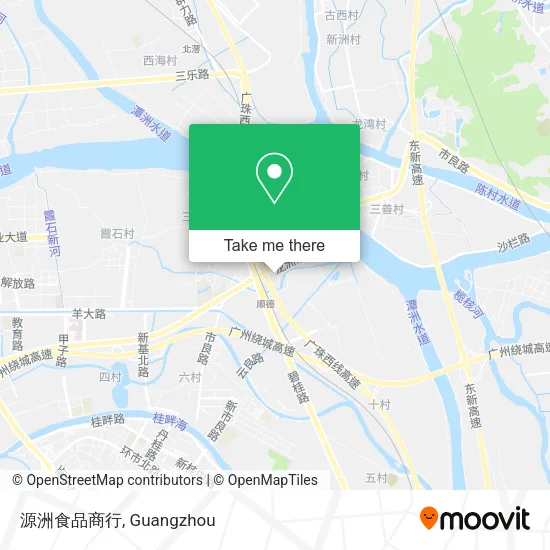 源洲食品商行 map