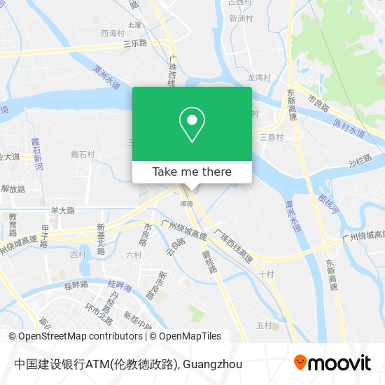 中国建设银行ATM(伦教德政路) map