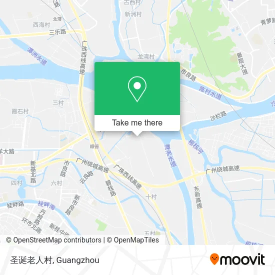 圣诞老人村 map