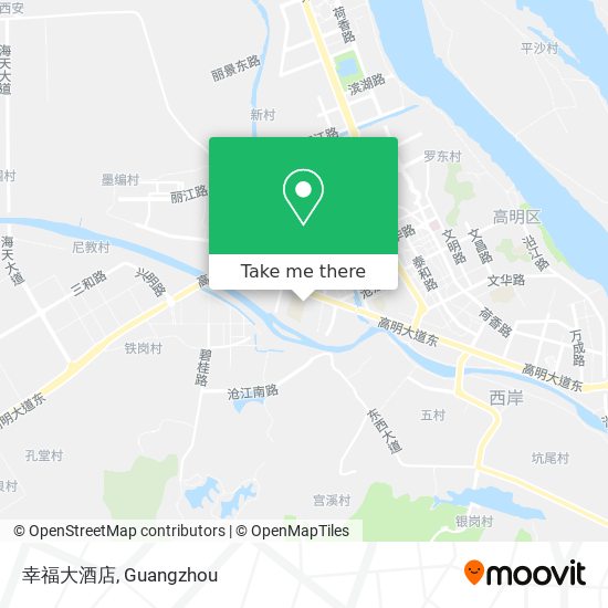 幸福大酒店 map