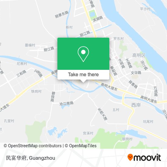 民富华府 map