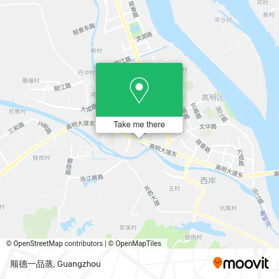 顺德一品蒸 map