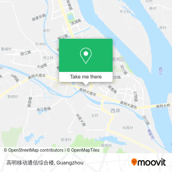 高明移动通信综合楼 map