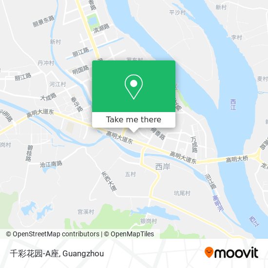 千彩花园-A座 map