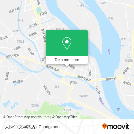 大恒仁(文华路店) map