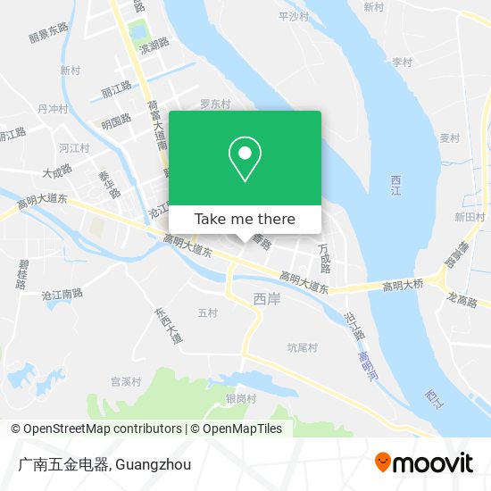 广南五金电器 map