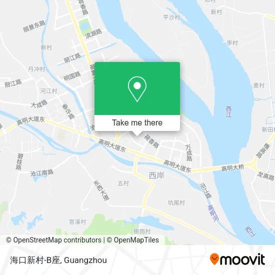 海口新村-B座 map